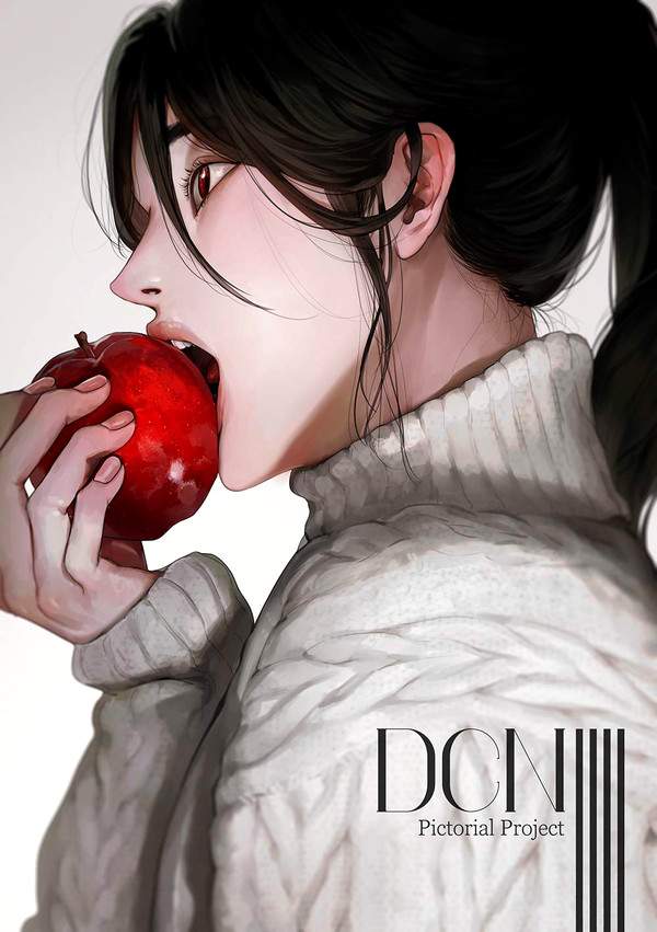 【アップル信者】リンゴを丸かじりする女子の二次画像【29】