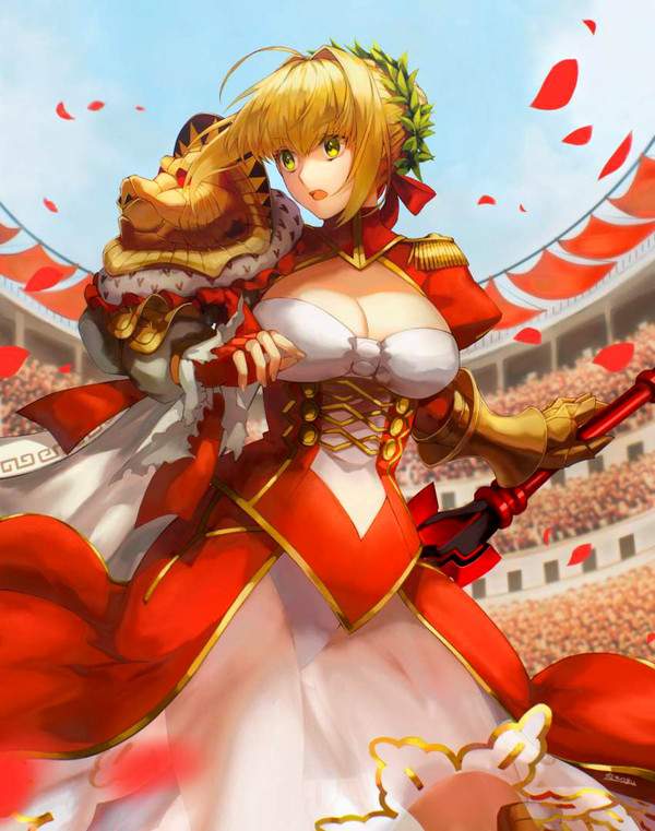 【Fate/Grand Order】ネロ・クラウディウス(赤セイバー)のエロ画像　2022年版【48】