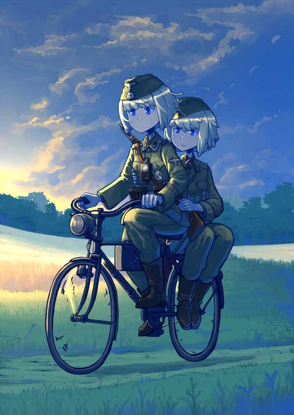 【現代だと炎上案件】自転車を二人乗りしてる二次画像【20】