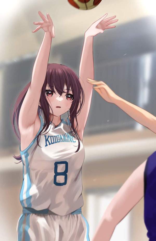 【君が好きだと叫びたい】女子バスケットボール選手のワキを愛でる二次エロ画像【1】