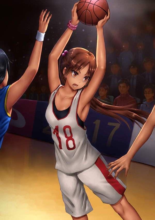 【君が好きだと叫びたい】女子バスケットボール選手のワキを愛でる二次エロ画像【17】