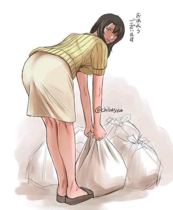 【朝のエロス】ゴミ捨てしてる女子の二次エロ画像【32】