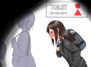 【休日のイオン】行列のできる女子トイレの二次エロ画像
