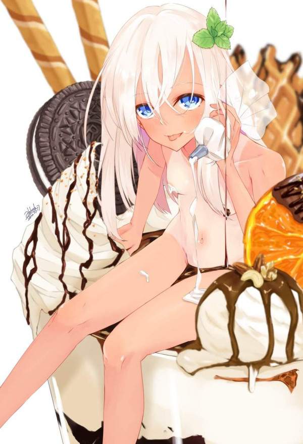【舐めろ】マンコにチョコレート塗ってるマジキチ女子の二次エロ画像【11】
