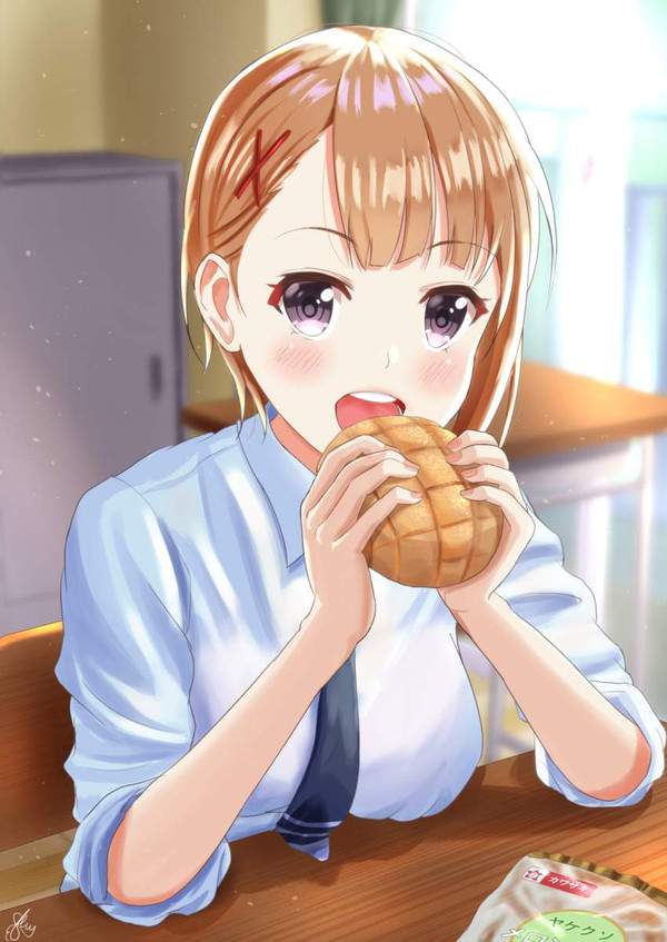【片親じゃなくても】菓子パン食べてる女の子の二次画像【11】