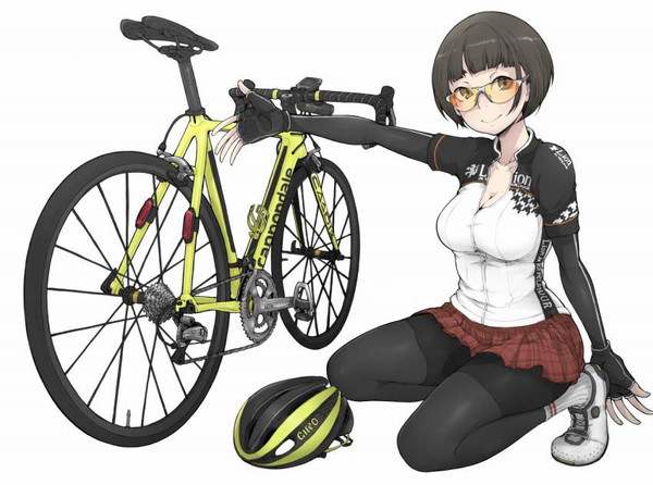【努力義務】ヘルメット被って自転車に乗ってる女子の二次画像【17】