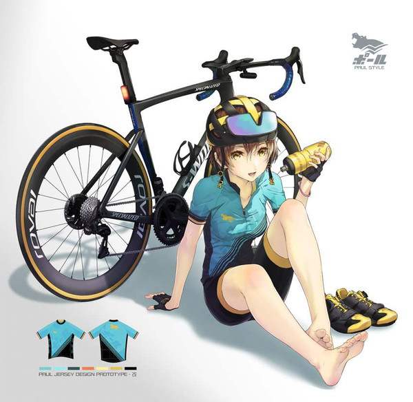 【努力義務】ヘルメット被って自転車に乗ってる女子の二次画像【29】