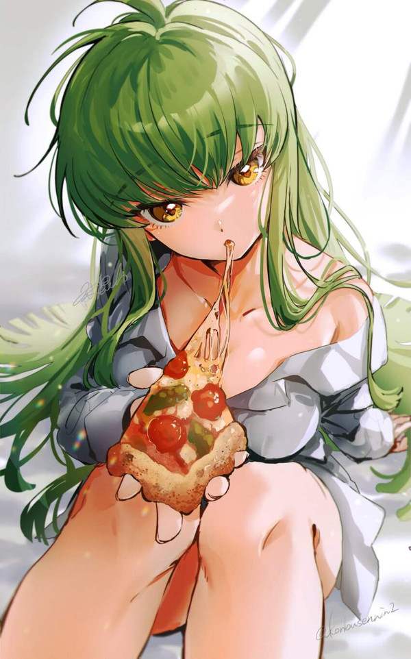 【性欲と食欲の】ピザ食ってるだけで性欲を刺激してくる女子の二次エロ画像【タッグトーナメント】【20】