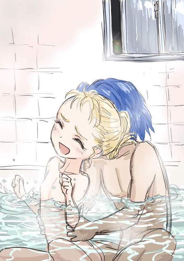 【塩酸ヒラメ】風呂を覗かれてる女子の二次エロ画像【シメジ出目金】【14】