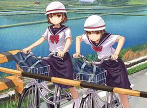 【努力義務】ヘルメット被って自転車に乗ってる女子の二次画像