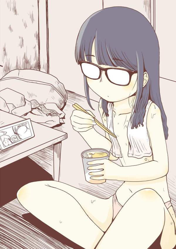 【みそきん製造終了】カップヌードル食べてる女子の二次画像【25】