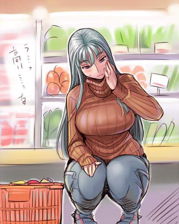 【宮本信子もびっくり】スーパーマーケット店内での二次エロ画像【13】