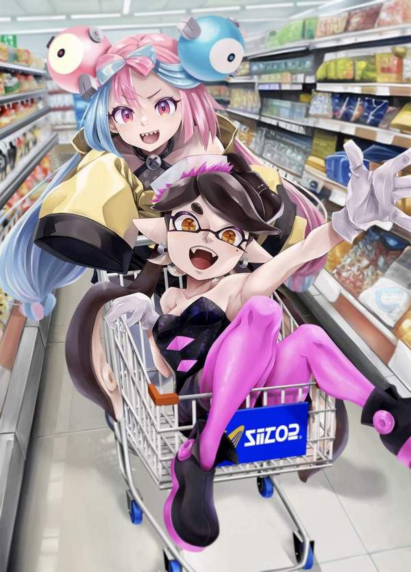【宮本信子もびっくり】スーパーマーケット店内での二次エロ画像【36】