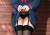 【ヤる気マンマン娘】パンティーとガーターベルトを着用する女子の二次エロ画像