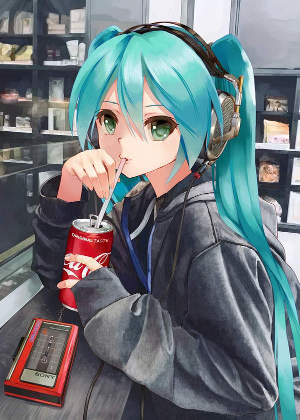 【オイオイオイ】コーラ飲んでる女子の二次エロ画像【2】