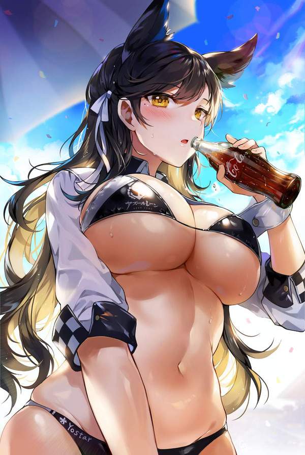 【オイオイオイ】コーラ飲んでる女子の二次エロ画像【3】