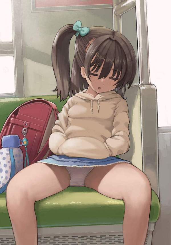 【籠原】電車の中で寝てしまっている女子の二次エロ画像【小金井】【8】