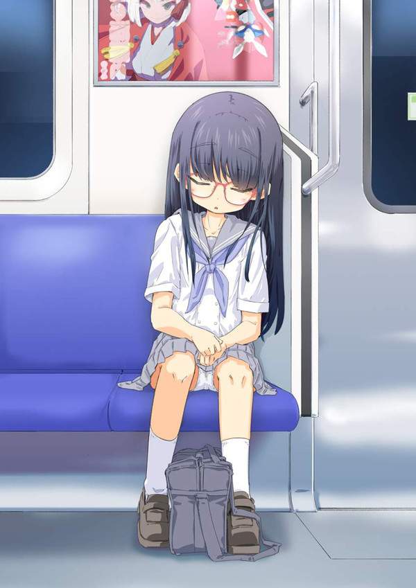 【籠原】電車の中で寝てしまっている女子の二次エロ画像【小金井】【16】