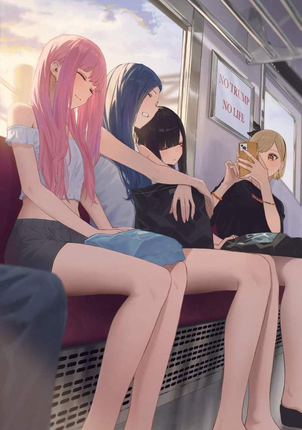 【籠原】電車の中で寝てしまっている女子の二次エロ画像【小金井】【38】