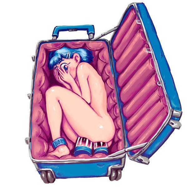 【拉致か】スーツケースに入れられた女子の二次エロ画像【プレイか】【38】