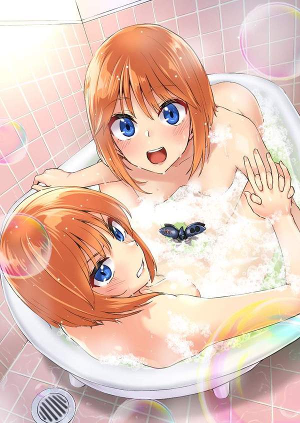 【欧米か】泡風呂に入る女子達の二次エロ画像【11】