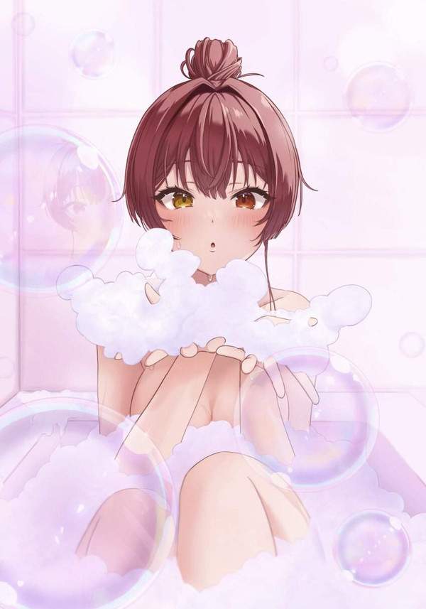 【欧米か】泡風呂に入る女子達の二次エロ画像【17】