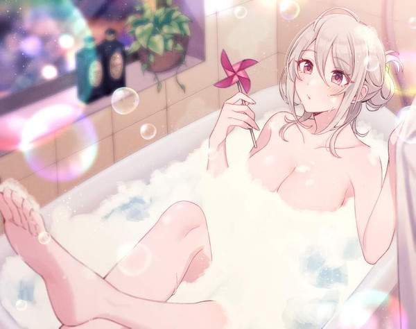 【欧米か】泡風呂に入る女子達の二次エロ画像【26】
