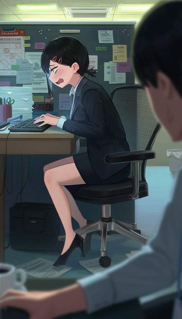 【同僚に欲しい】ビジネススーツ姿な女子の二次エロ画像【39】