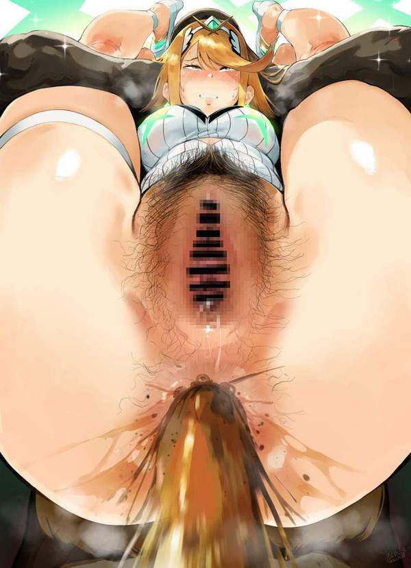 【飛び下痢】ビチビチウンコを排泄している女子達の二次エロ画像【浴びせ下痢】【14】