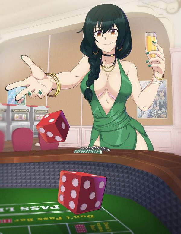 【パチンコパチスロ】ギャンブルに興じる女子達の二次画像【ポーカーバカラ】【9】