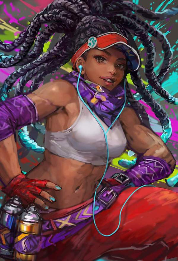 【スト６】キンバリー・ジャクソン(Kimberly Jackson)のエロ画像【STREET FIGHTER 6】【17枚目】