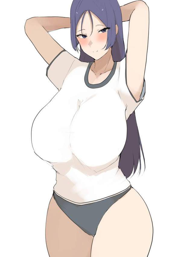 【男子の目線を独り占め】爆乳ブルマ体操服女子の二次エロ画像【32枚目】