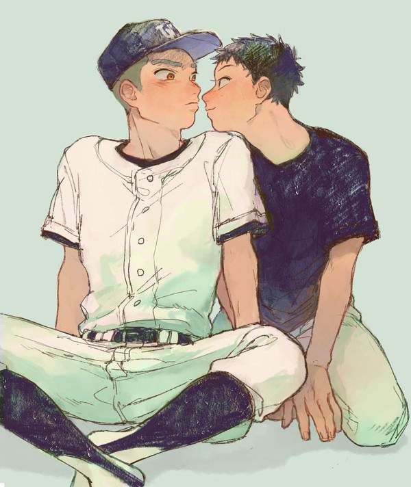 【不快意味は無いです】野球部の二次ＢＬ画像【30枚目】