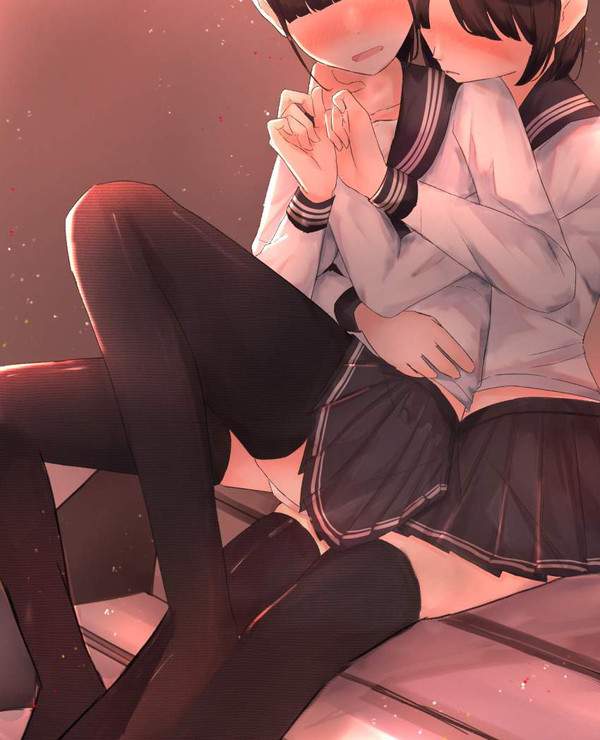 【怪談の日】階段に座ってる女子の二次パンチラ画像【18枚目】