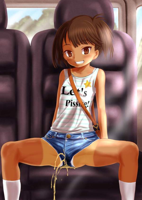 【連休あるある】車の中でオシッコする女子の二次エロ画像【32枚目】