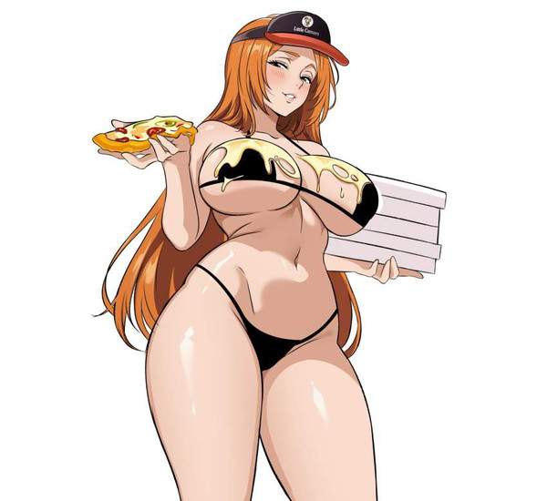 【宅配ピザの日】ピザ届けに来てくれた女性配達員の二次エロ画像【10枚目】