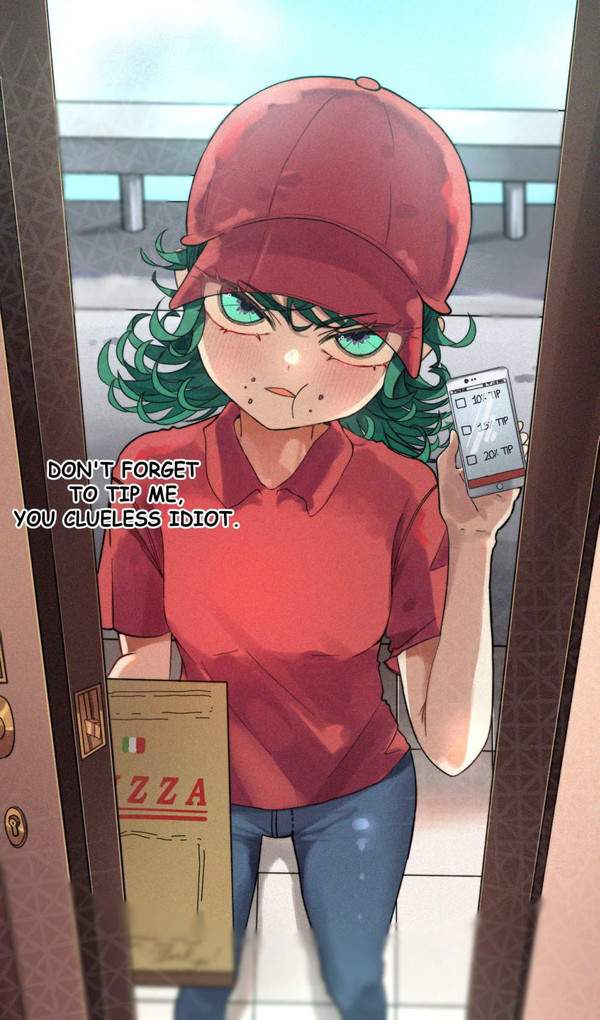 【宅配ピザの日】ピザ届けに来てくれた女性配達員の二次エロ画像【22枚目】