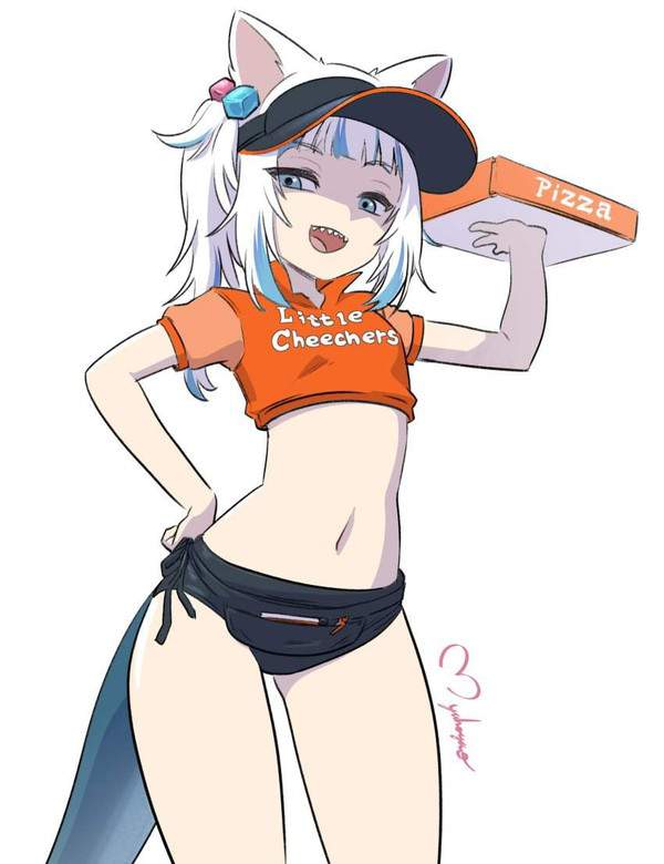 【宅配ピザの日】ピザ届けに来てくれた女性配達員の二次エロ画像【26枚目】