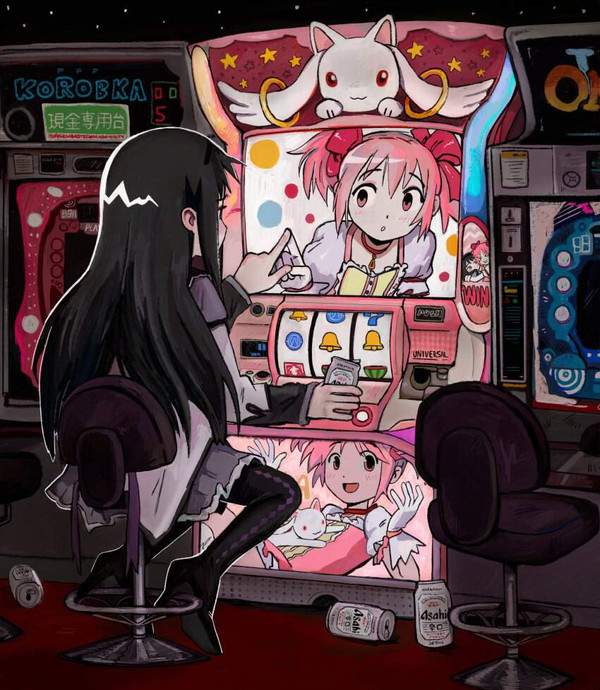 【パチスロ】パチ屋で遊ぶ女子の二次エロ画像【パチンコ】【10枚目】