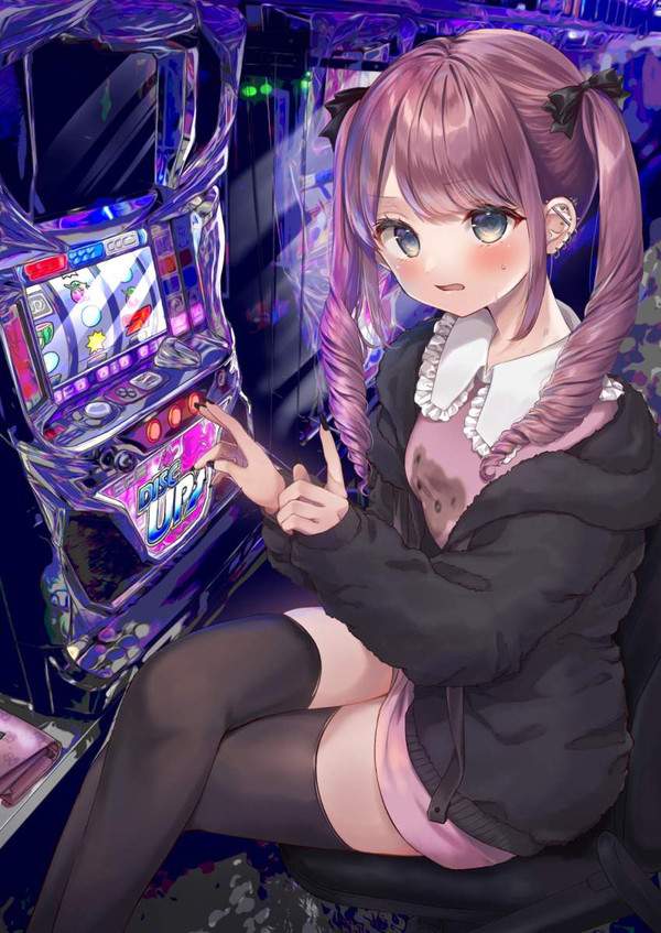 【パチスロ】パチ屋で遊ぶ女子の二次エロ画像【パチンコ】【11枚目】