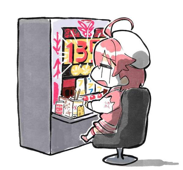 【パチスロ】パチ屋で遊ぶ女子の二次エロ画像【パチンコ】【19枚目】