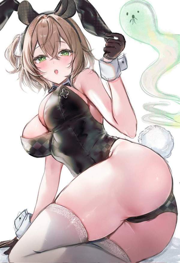 【ウサケツ】バニーガールの尻を愛でる二次エロ画像【15枚目】