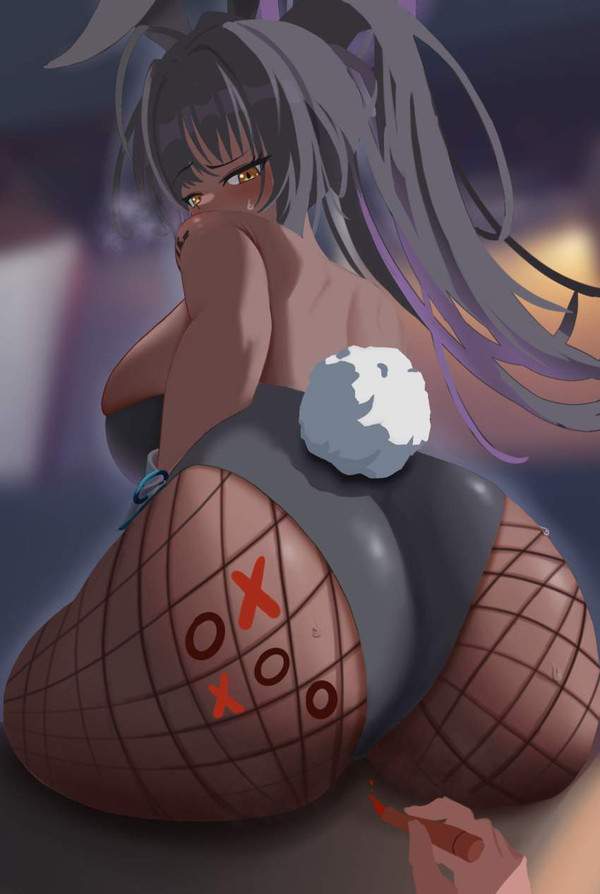 【ウサケツ】バニーガールの尻を愛でる二次エロ画像【38枚目】