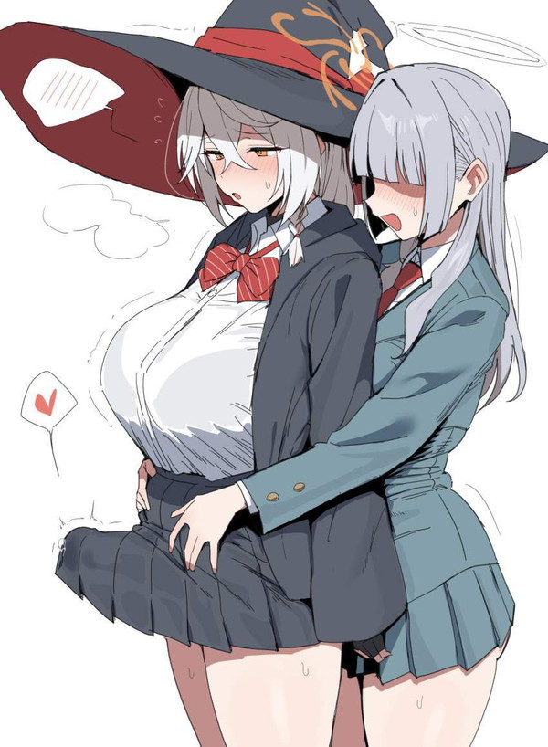 【速記の日】さりげなく勃起してるふたなり娘の二次エロ画像【8枚目】