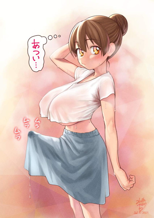 【速記の日】さりげなく勃起してるふたなり娘の二次エロ画像【33枚目】