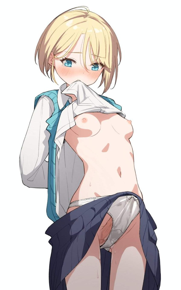 【速記の日】さりげなく勃起してるふたなり娘の二次エロ画像【37枚目】