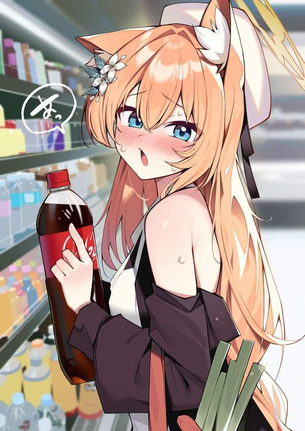 【炭酸ソーダの日】コーラ飲んでる女子の二次画像【1枚目】