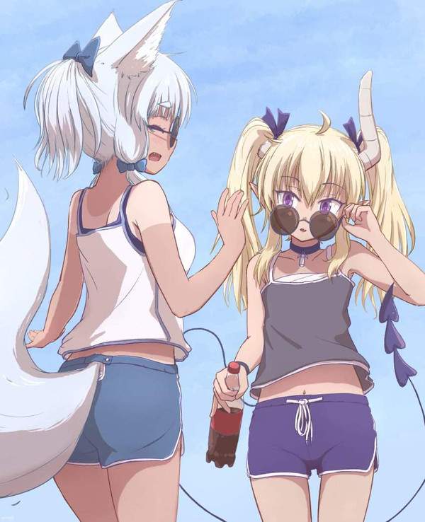 【炭酸ソーダの日】コーラ飲んでる女子の二次画像【19枚目】