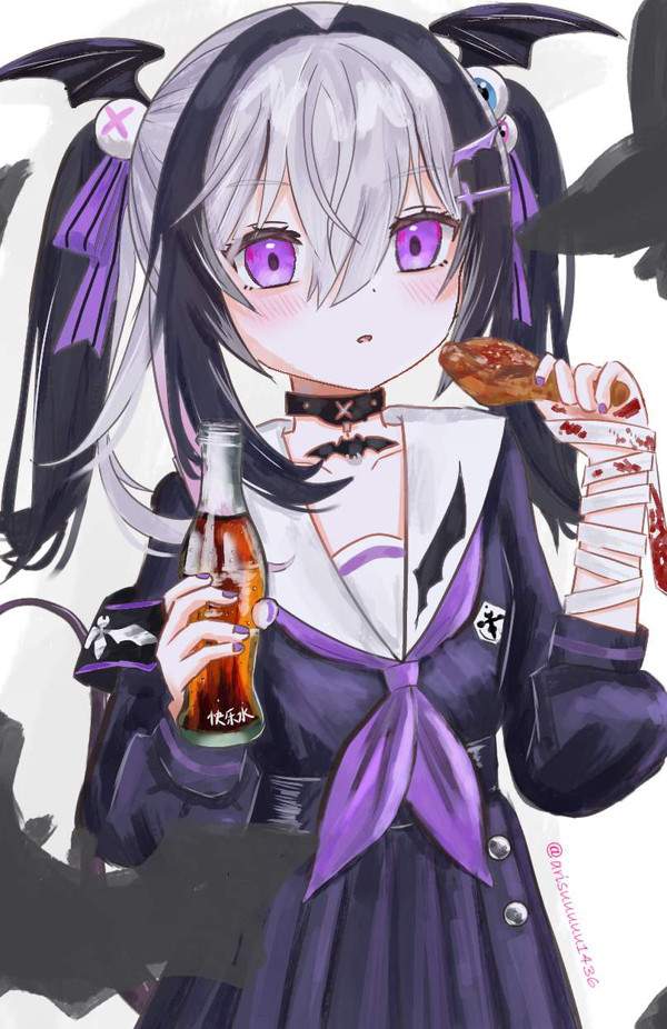 【炭酸ソーダの日】コーラ飲んでる女子の二次画像【20枚目】