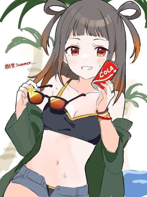 【炭酸ソーダの日】コーラ飲んでる女子の二次画像【33枚目】